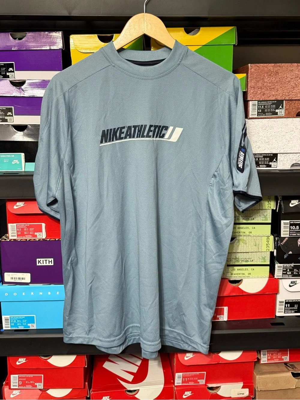 Vintage Y2K Nike Athletic Blue Navy Dri Fit Men Size XL